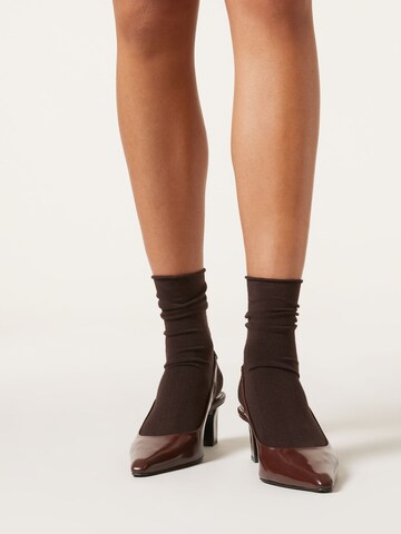 CALZEDONIA Socks in Brown