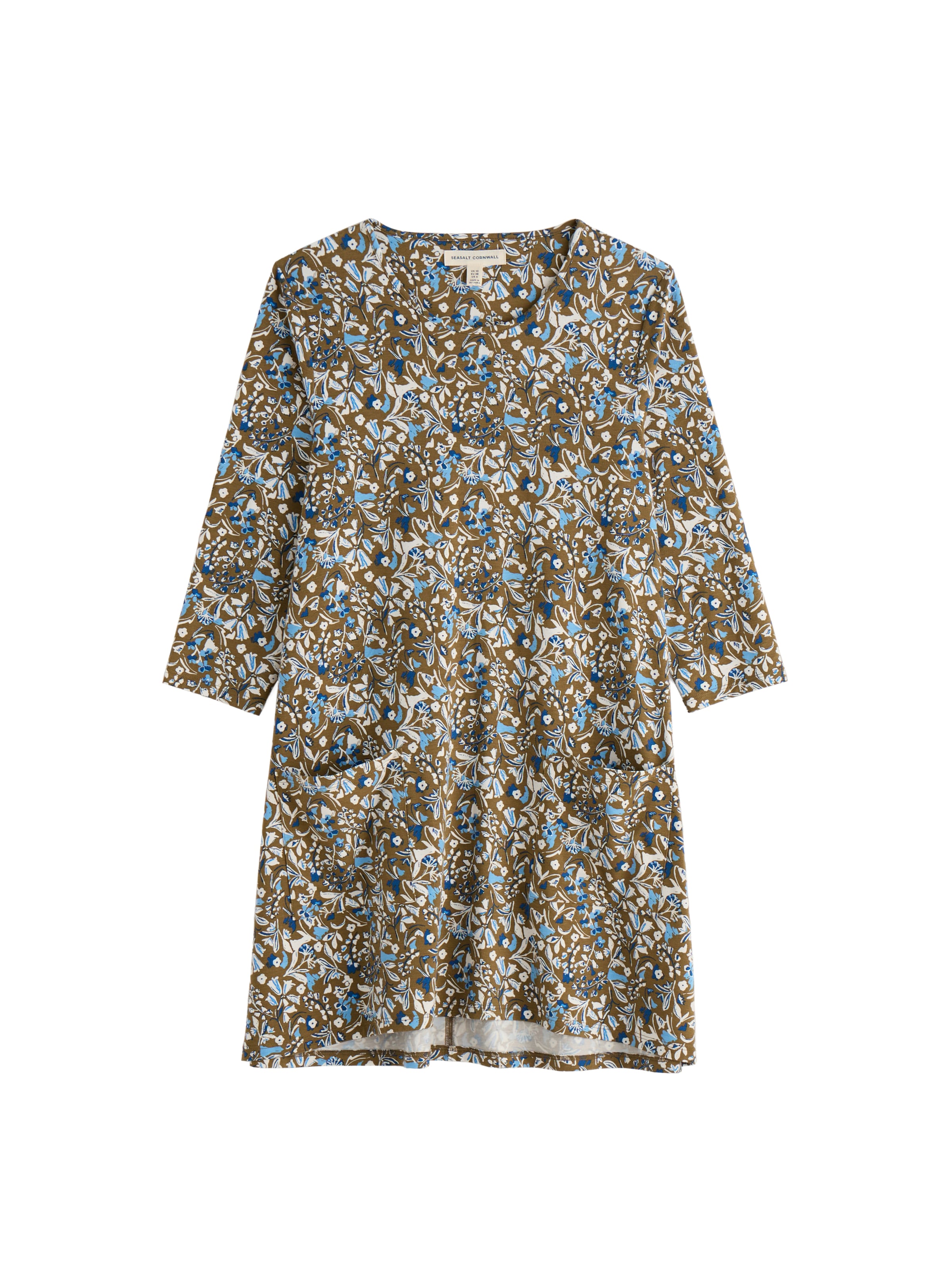 Tunique 'Killiow' Seasalt Cornwall en vert : devant