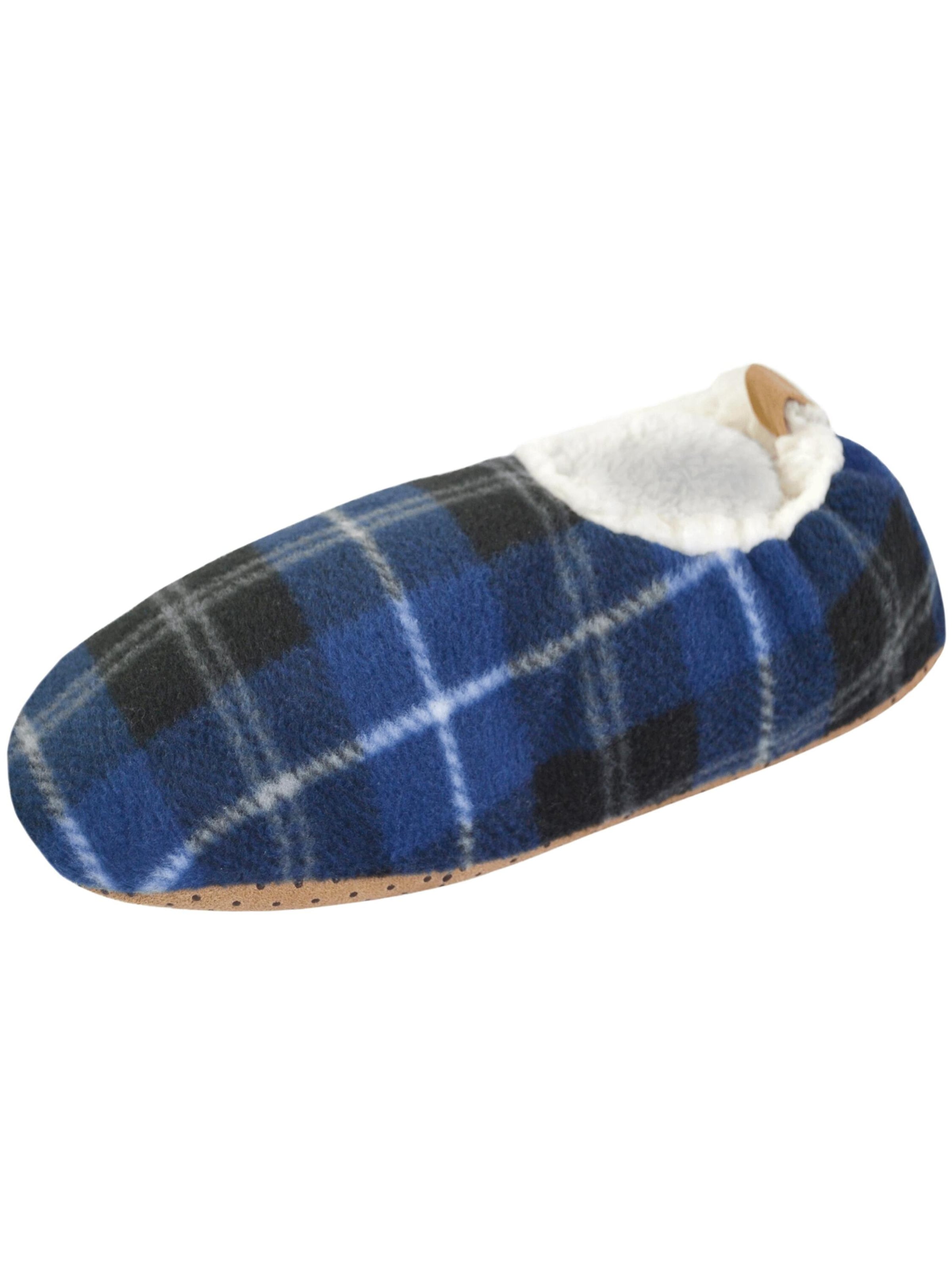 normani Slipper &#x27;Karo&#x27; in Blue: front