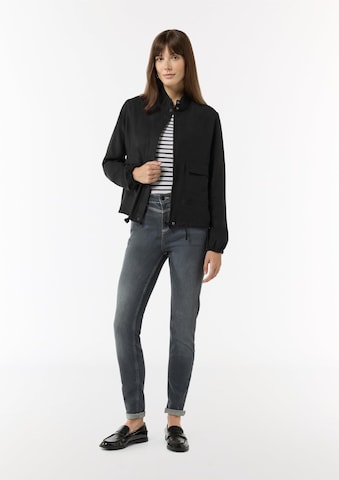 comma casual identity Tussenjas in Zwart