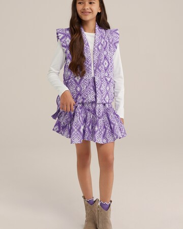 WE Fashion Юбка в Лиловый