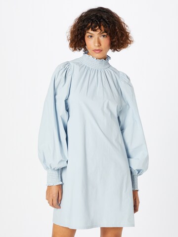 Robe ICHI en bleu : devant