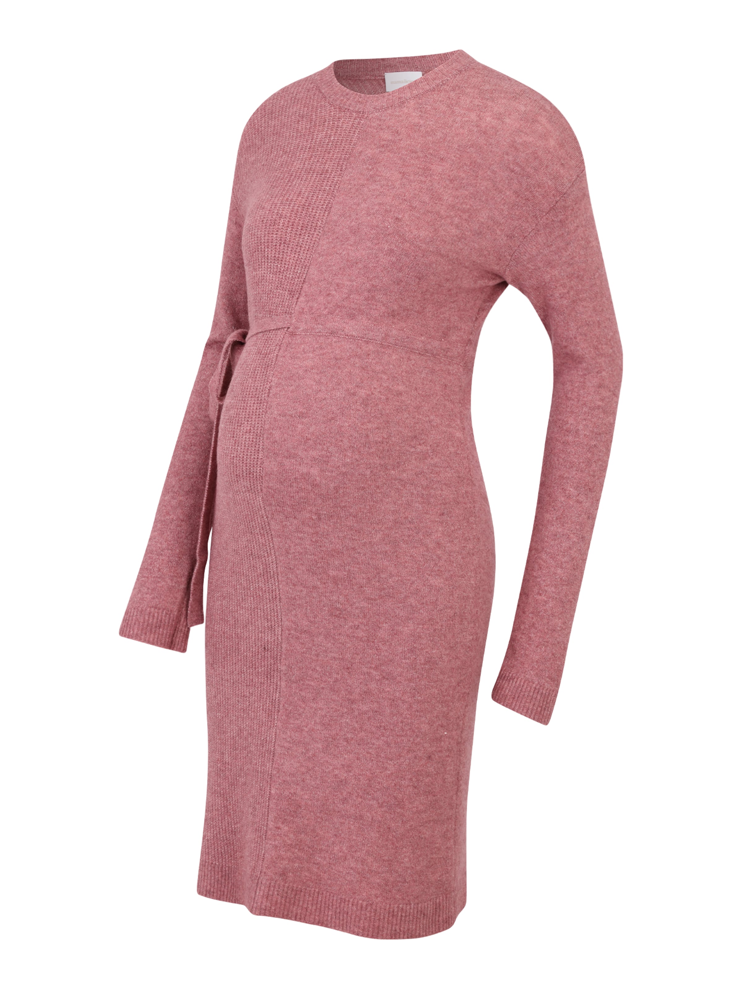 MAMALICIOUS Knit dress 'MLAysa' in Pink: front