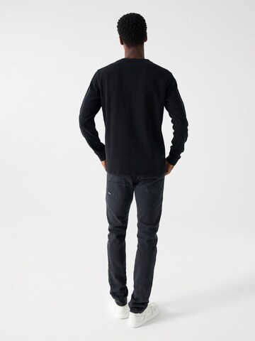 Salsa Jeans Pullover in Schwarz