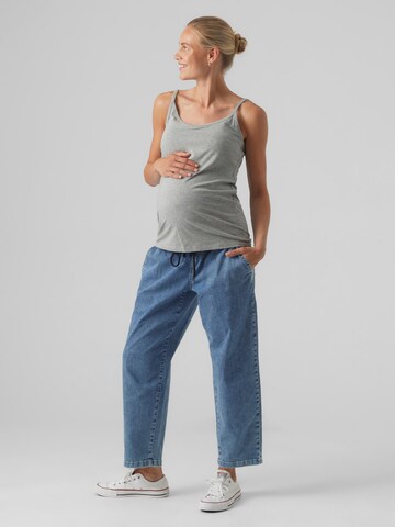 MAMALICIOUS Loosefit Jeans 'STONE' in Blau