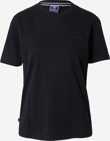 Superdry T-shirt i svart: framsida