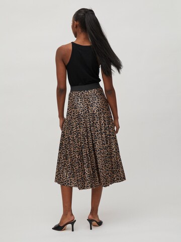 VILA Skirt 'Nitban' in Brown