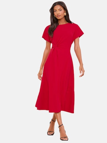 Lipsy Dress in Red: front