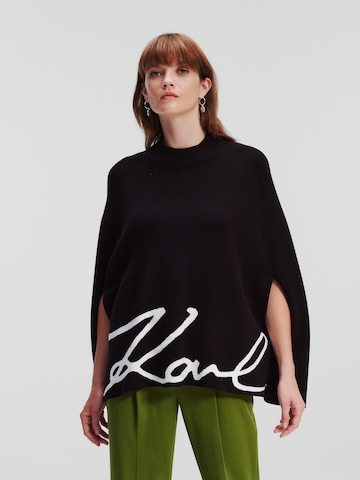 Karl Lagerfeld - Jersey en negro: frente