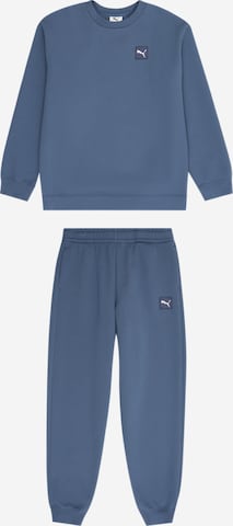PUMA - Fato de jogging 'ESS' em azul: frente