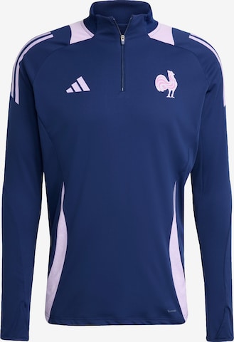 ADIDAS PERFORMANCE - Camiseta de fútbol 'Frankreich' en azul: frente
