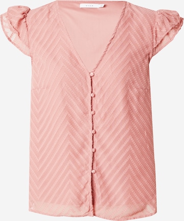 VILA Bluzka 'MICHELLE' w kolorze różowy: przód