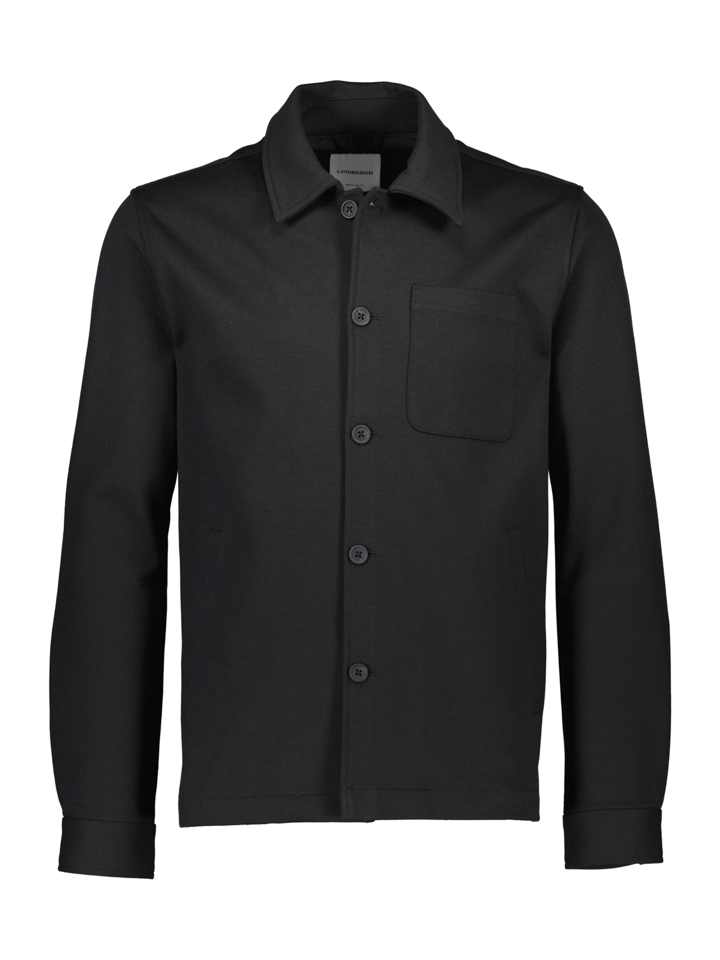 melns Lindbergh Starpsezonu jaka 'Superflex': no priekšpuses