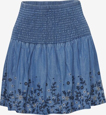 KOROSHI Rok in Blauw: voorkant