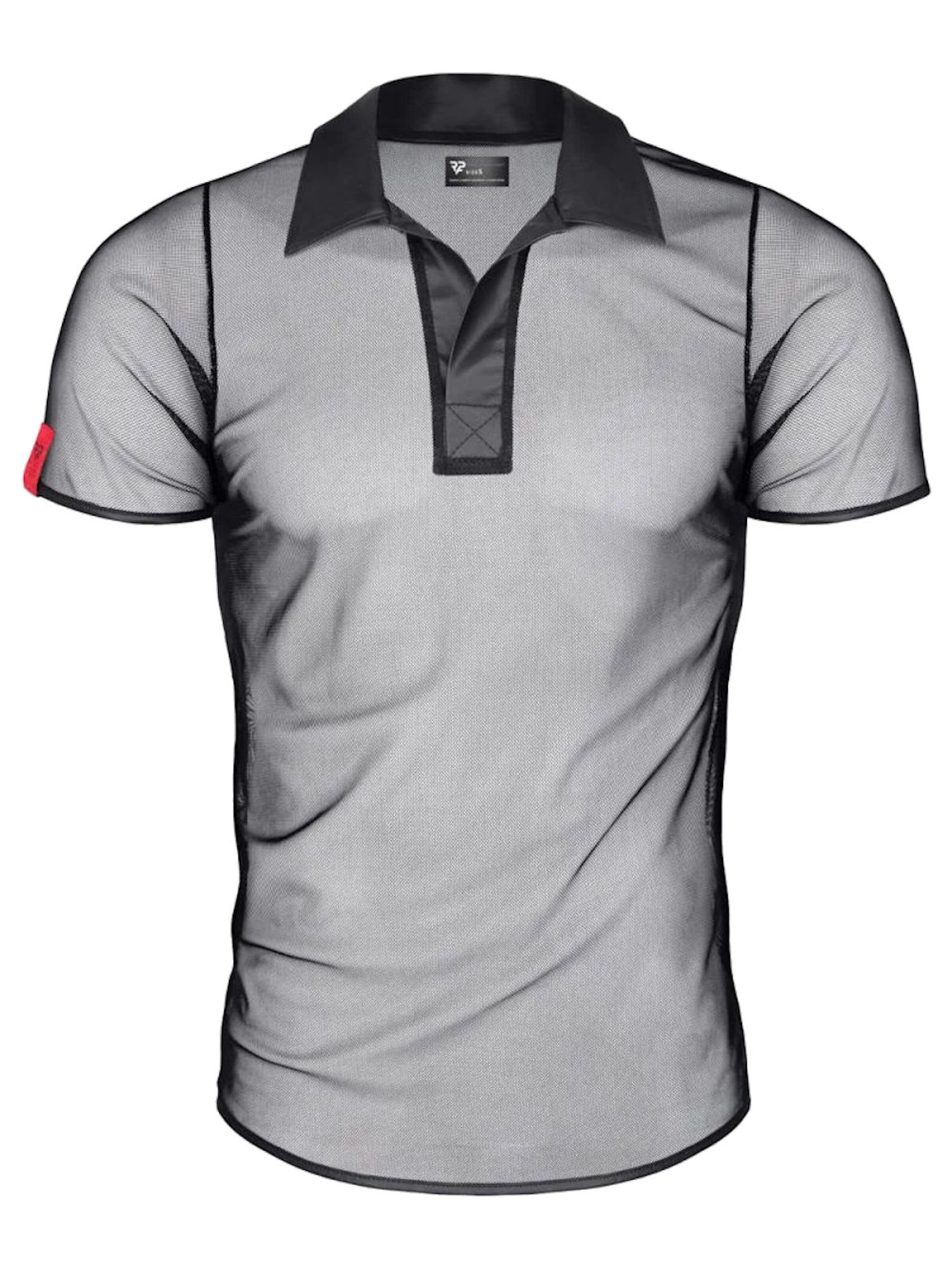 Regnes Fetish Planet Shirt 'Roberto' in Black: front