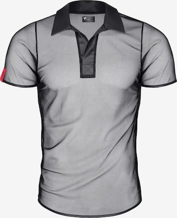 Regnes Fetish Planet Shirt 'Roberto' in Schwarz: Vorderseite