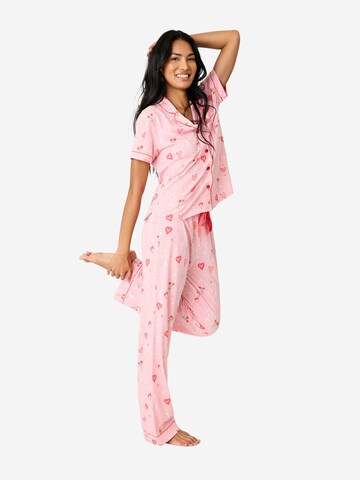 PJ Salvage Pyjama ' Whimsy Sets ' in Roze