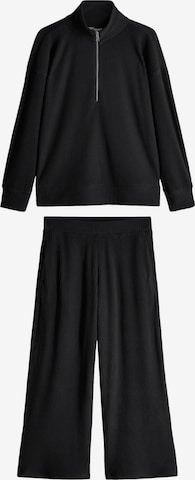 Haine de casă de la The Set pe negru: față