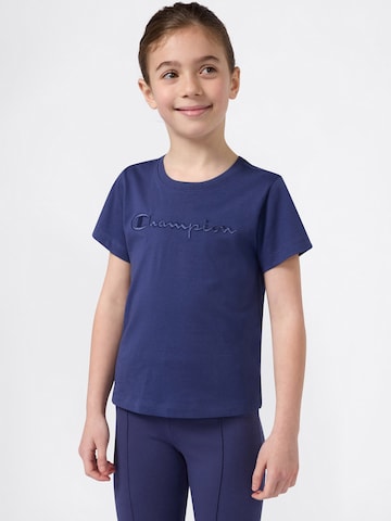 Champion Authentic Athletic Apparel Koszulka w kolorze niebieski: przód