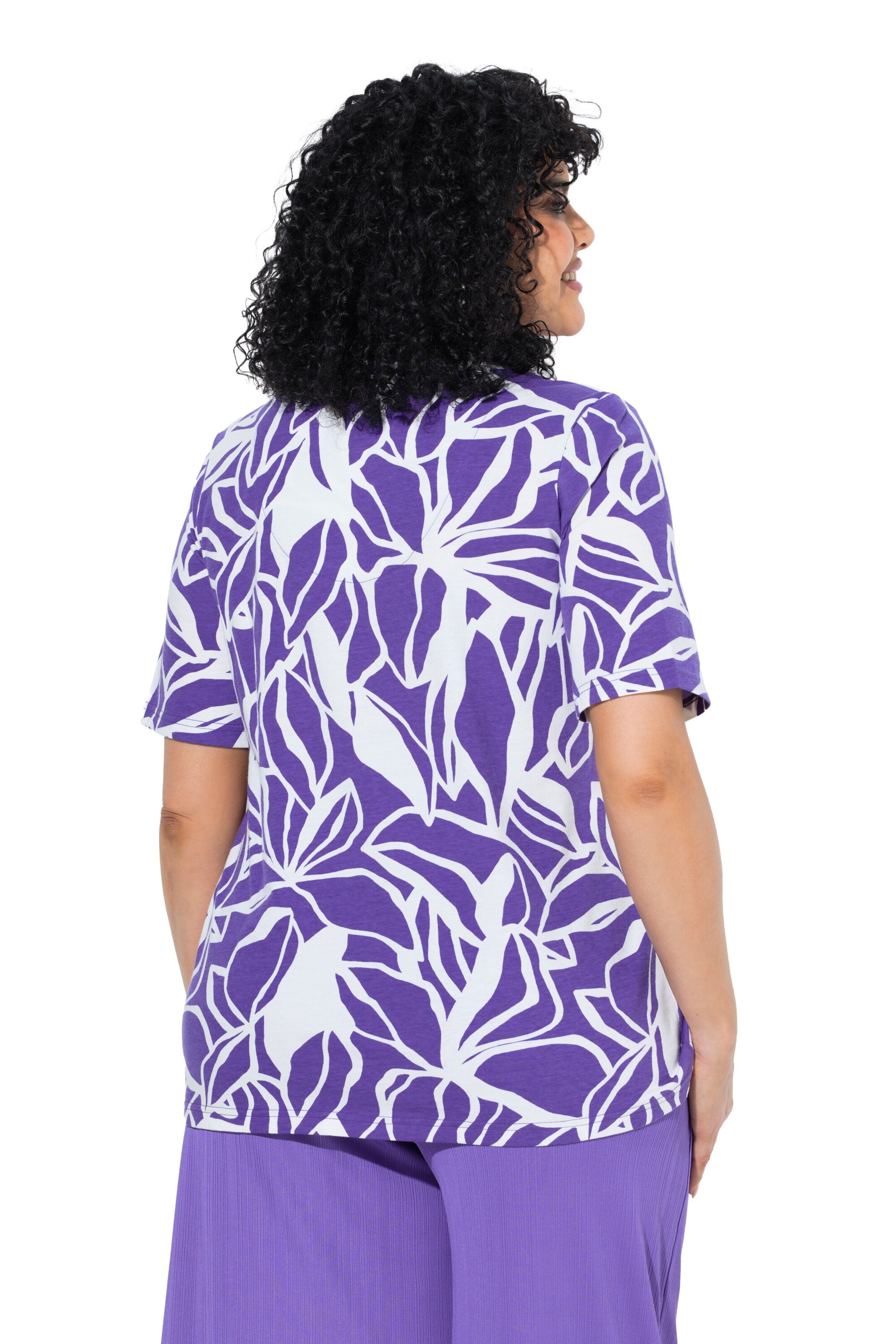 Ulla Popken Shirt in Purple