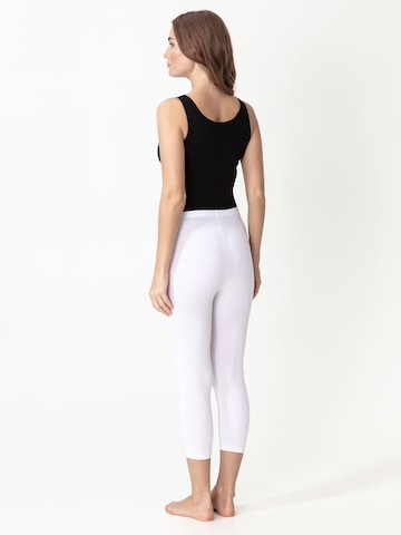 Indiska Skinny Leggings i hvit