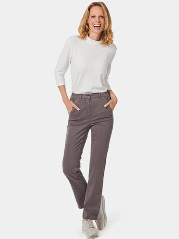 Goldner Slim fit Trousers in Brown