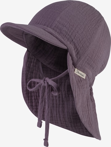 STERNTALER Hat in Purple: front