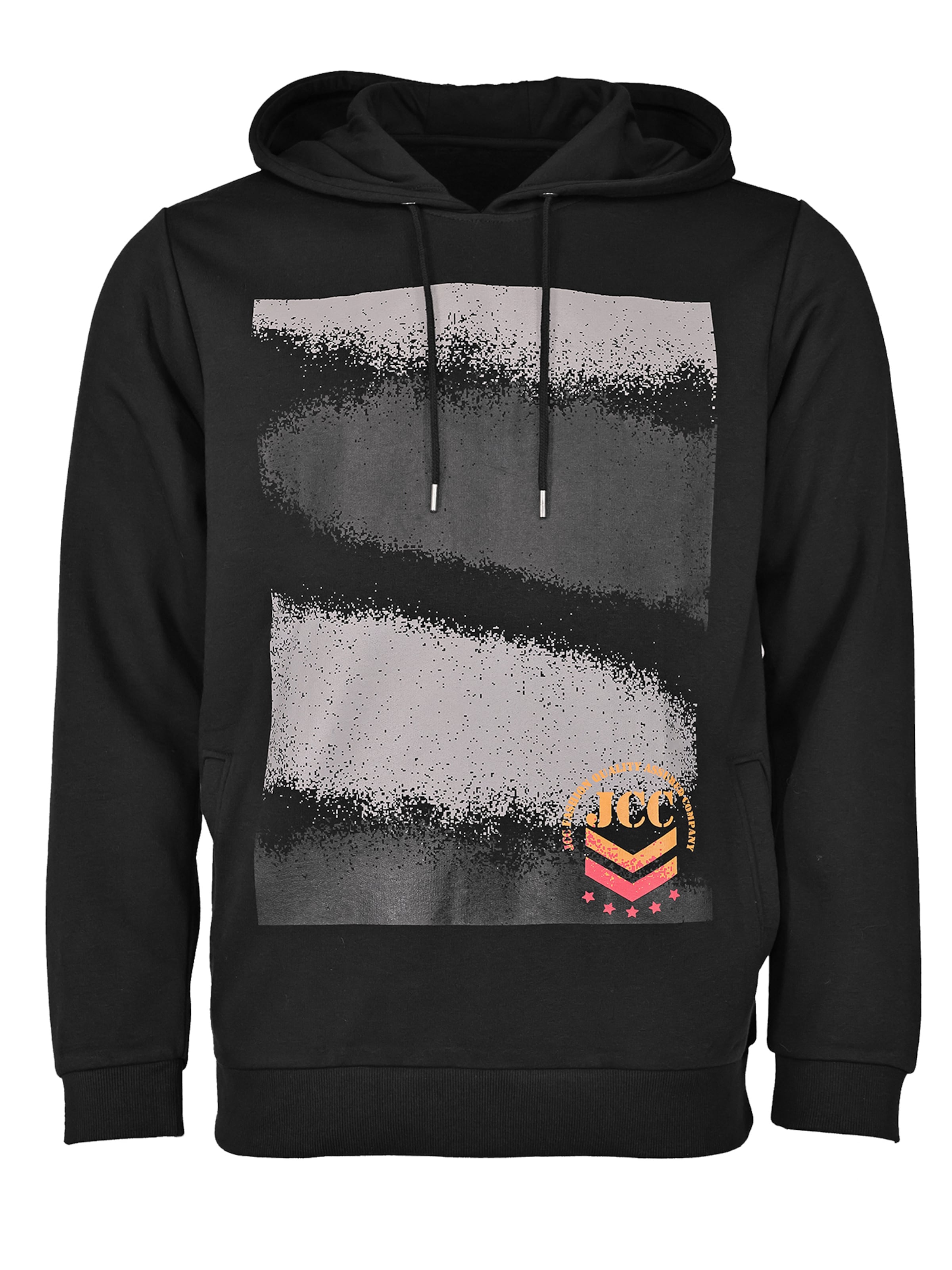 JCC Sweatshirt in Schwarz: Vorderseite