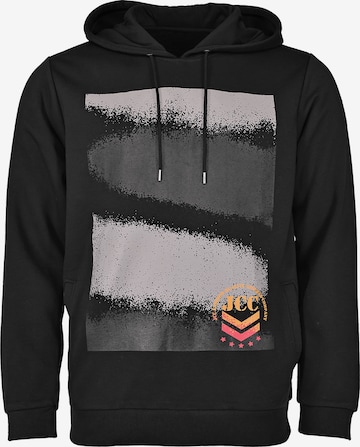 JCC Sweatshirt in Schwarz: Vorderseite