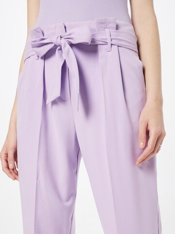 b.young Loose fit Pleat-Front Pants 'Danta' in Purple