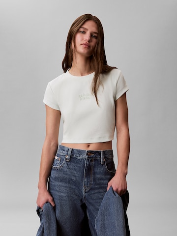 T-shirt Calvin Klein Jeans en gris : devant