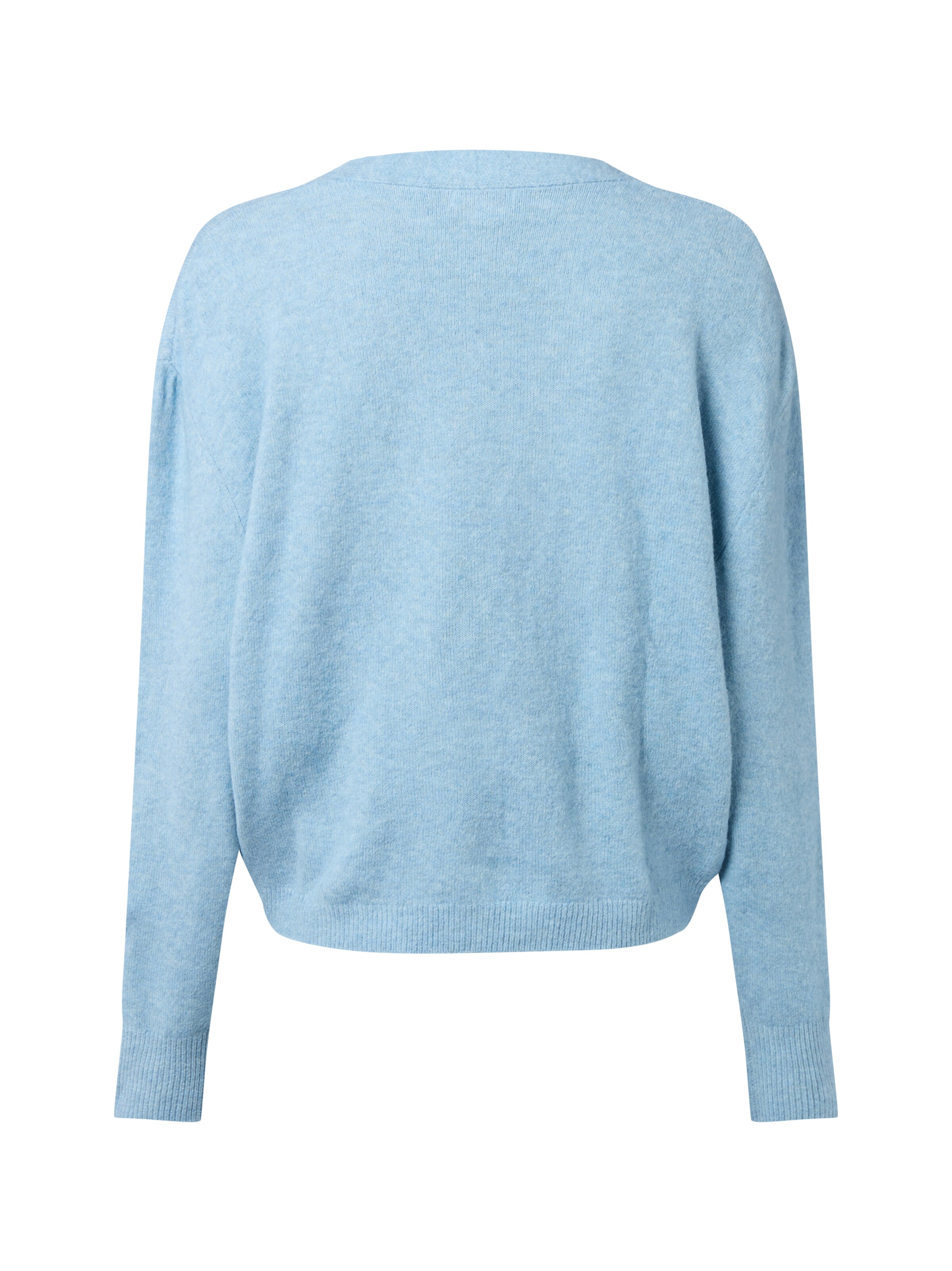 Marie Lund Knit Cardigan in Blue