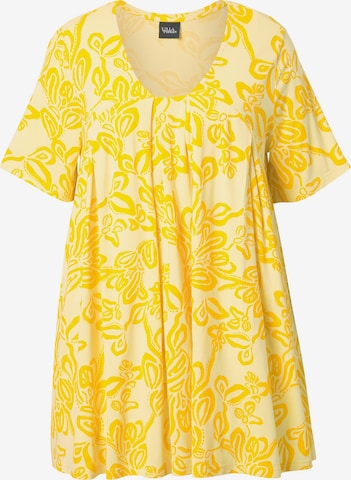 Ulla Popken Shirt in Gelb: Vorderseite