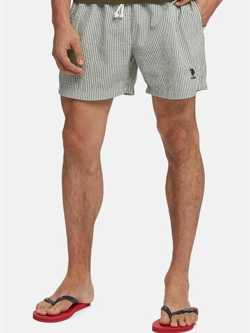 U.S. POLO ASSN. Regular Housut 'UMBRIGGS' värissä vihreä: etupuoli