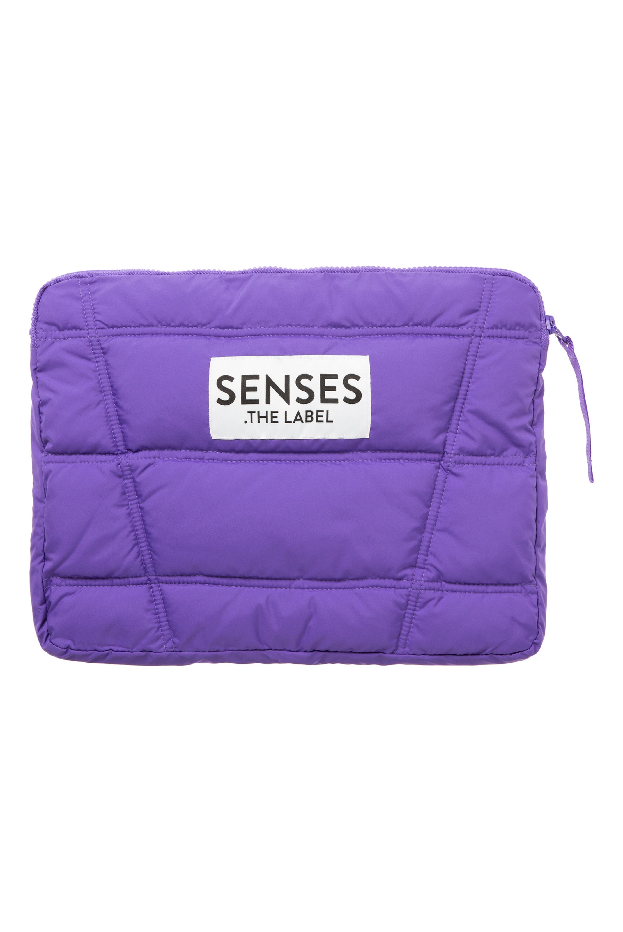 SENSES.THE LABEL Pouch in Purple: front
