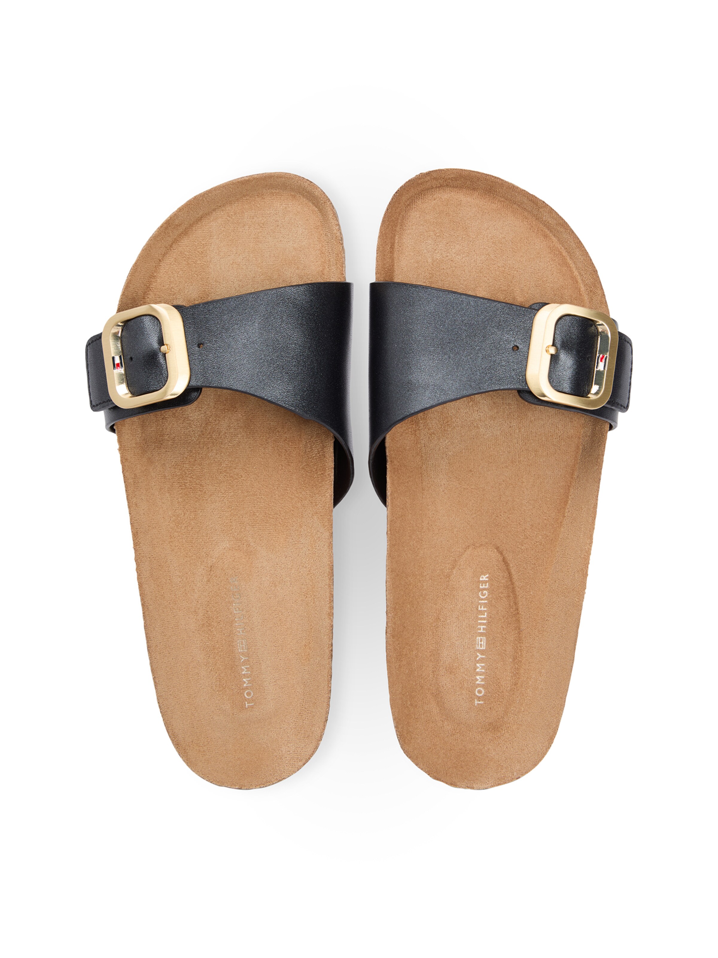 TOMMY HILFIGER Szandálok 'CLASSIC' - fekete