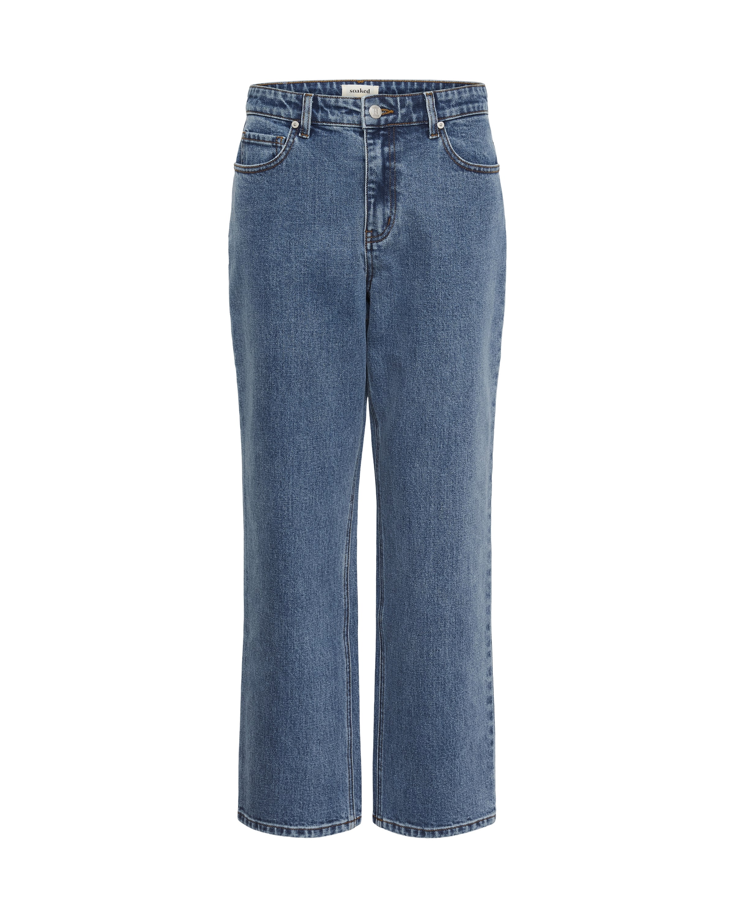 SOAKED IN LUXURY Loose fit Jeans in Blue: front