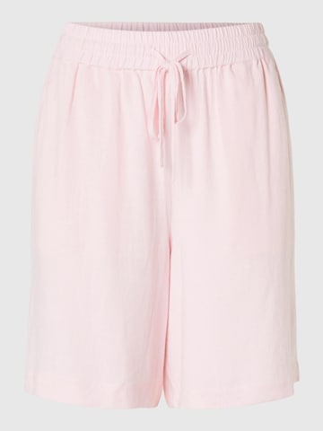 SELECTED FEMME Loose fit Pants in Pink