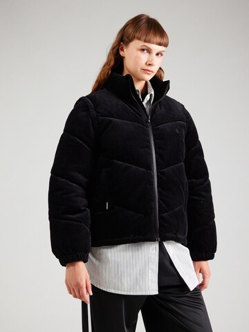 Volcom Between-season jacket in Black: front