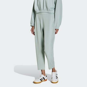 ADIDAS PERFORMANCE Regular Sports trousers 'All Me Essentials' in Green: front