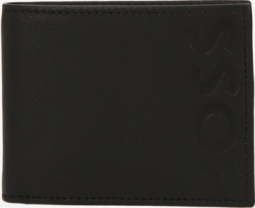 BOSS Wallet 'Big BB' in Black: front