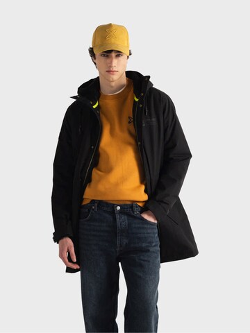 MUNICH Winter parka 'William' in Black: front