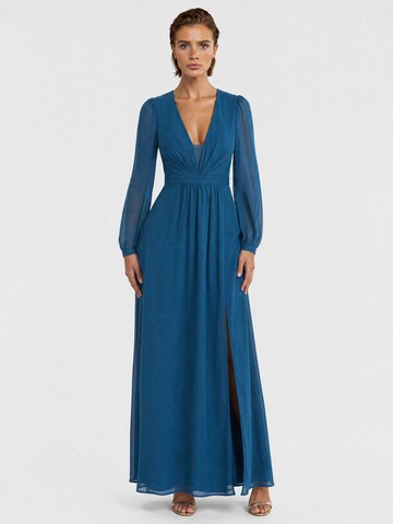 APART Evening Dress in Blue: front