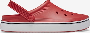 Sabots Crocs en rouge