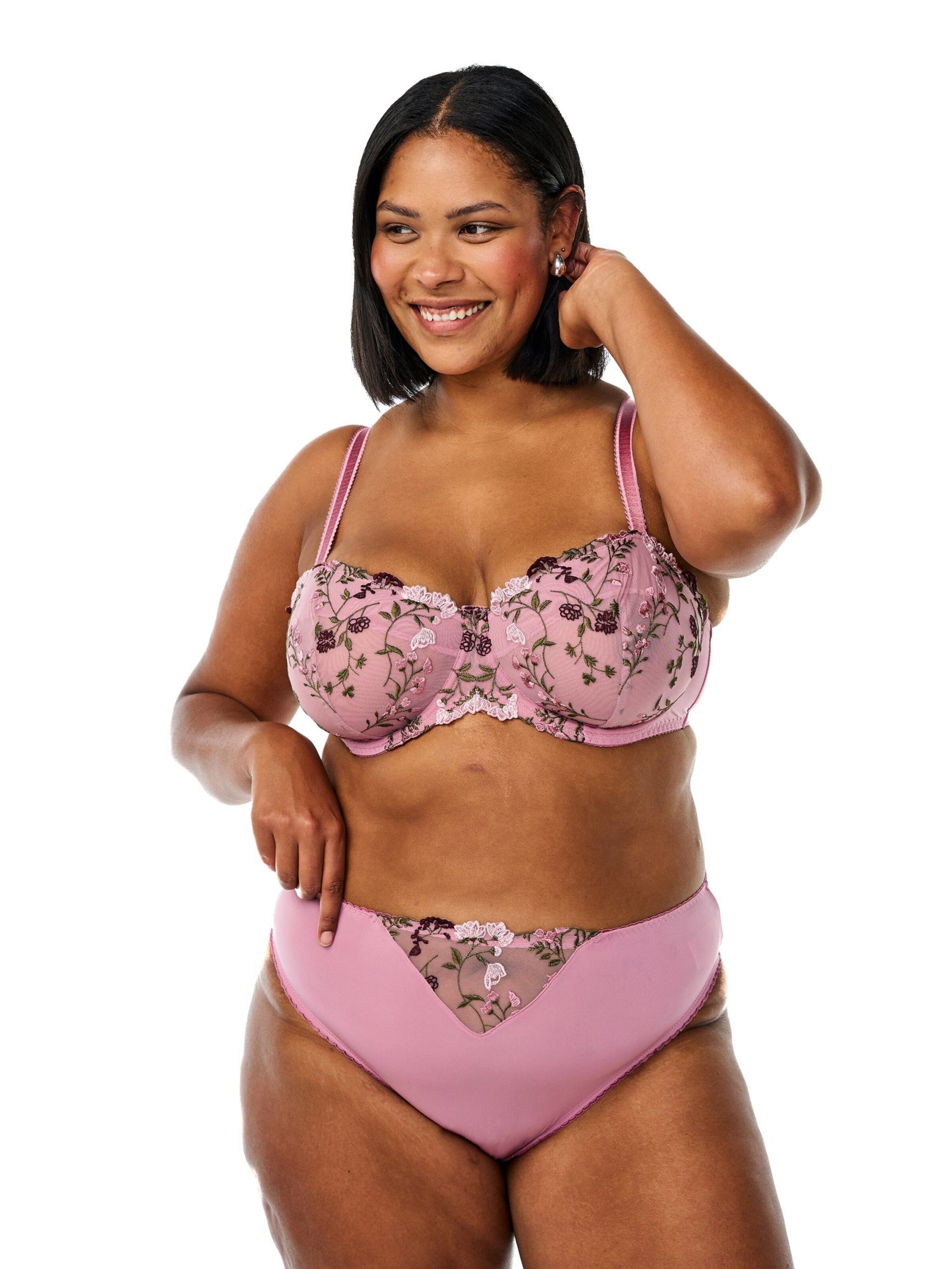 Devoted by Zizzi Слип 'Lykke' в лилав: отпред