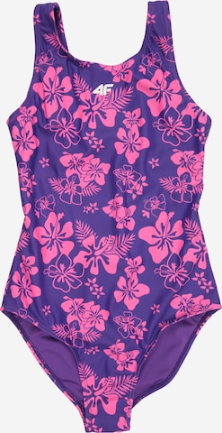 4F Junior Sportsbademode i lilla: forside