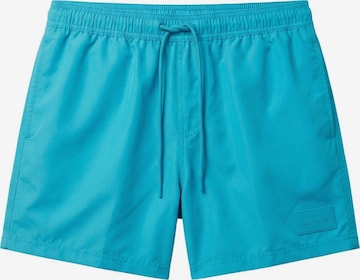 Calvin Klein Badeshorts 'CALVIN KLEIN MEDIUM DRAWSTRING Costumi da bagno' in Blau: Vorderseite