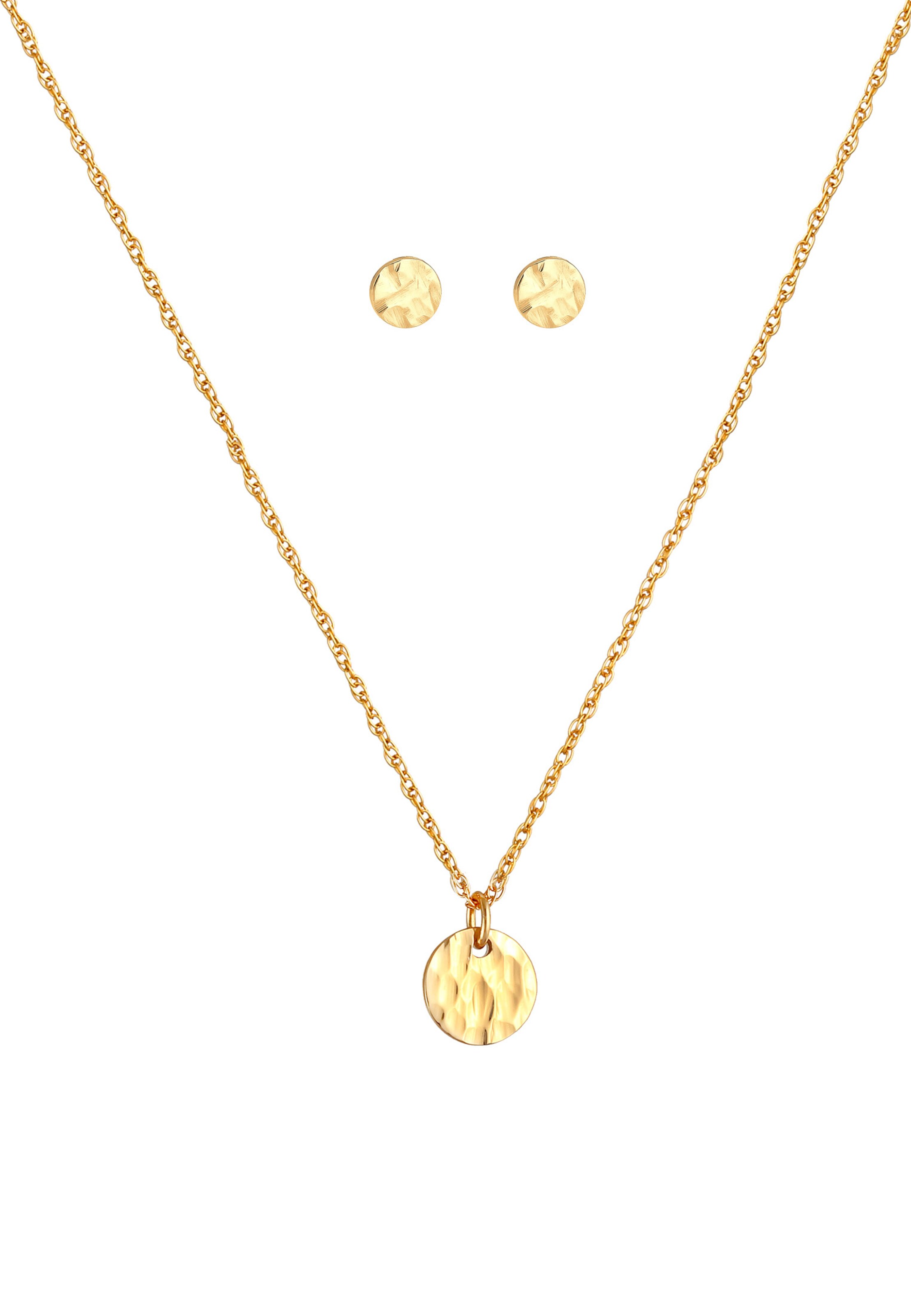 ELLI Jewelry Set 'Geo' in Gold