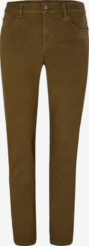 COMMA Slim fit Jeans in Green: front