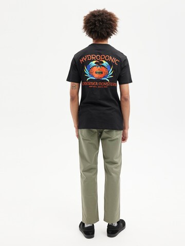 hydroponic - Camiseta 'Hydroponic Undersea Graphic T-Shirt' en negro